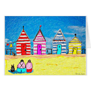 Las chozas de la playa
