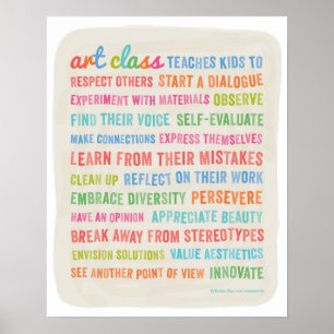 Las clases de arte enseñan los niños a //16 x el