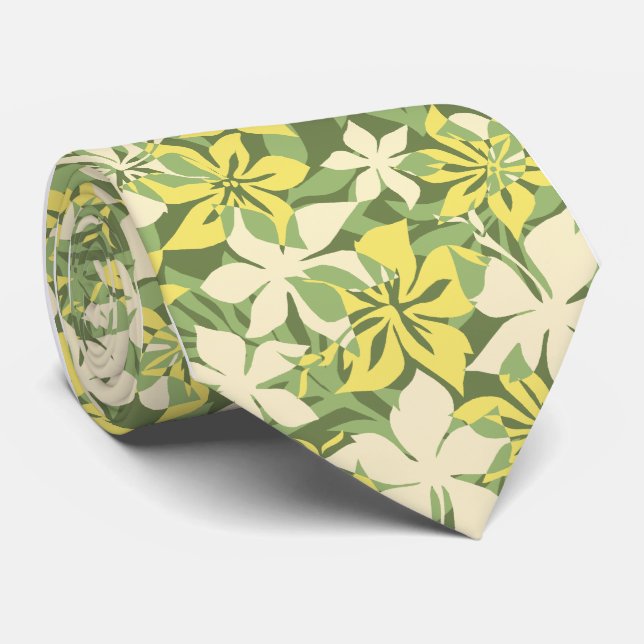 Las corbatas hawaianas de Kaanapali Camo (Enrollado)