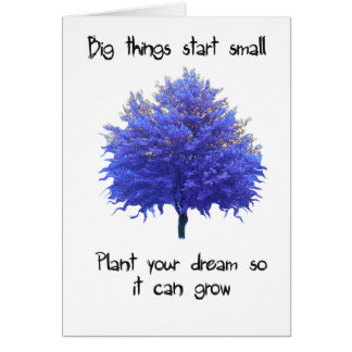 Las cosas grandes comienzan pequeño