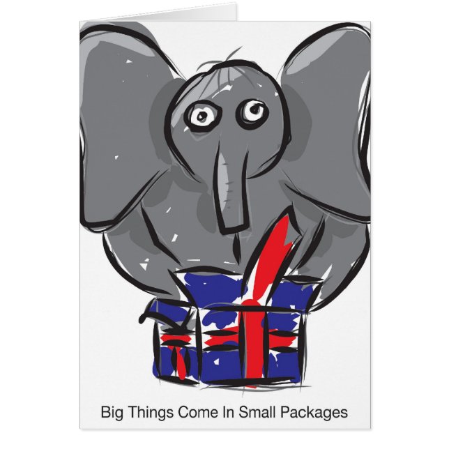 Las cosas grandes vienen en pequeños paquetes (Frente)