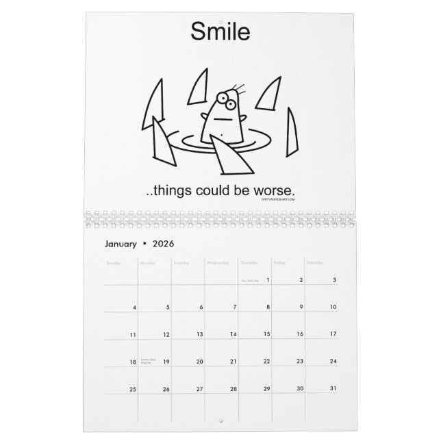 Las cosas podían ser peores. Calendario 2010 (Jan 2026)