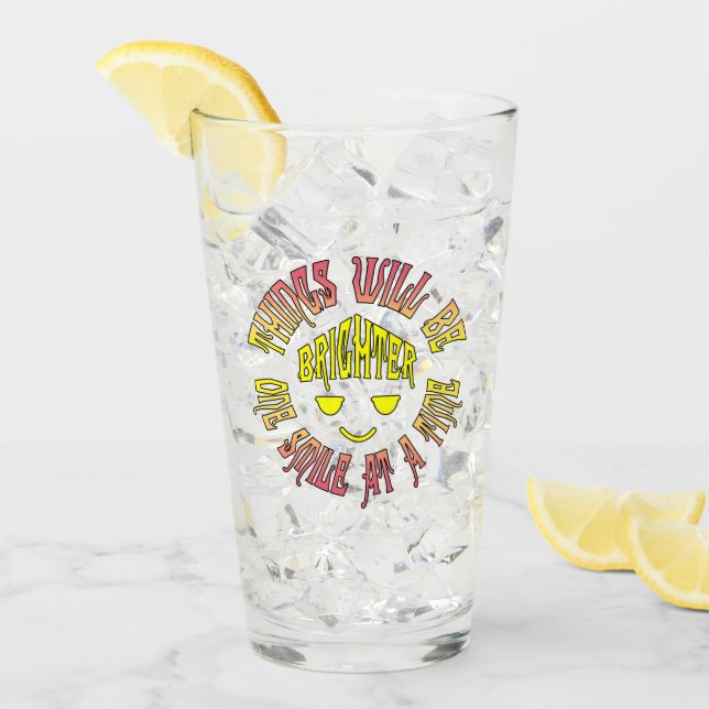 Las cosas serán más brillantes sonreír a la vez (Anverso (hielo))