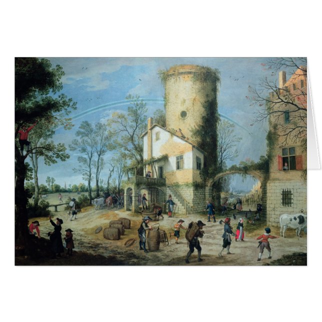 Las cuatro estaciones: Otoño (Anverso (Horizontal))