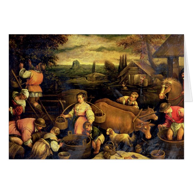 Las cuatro estaciones: Otoño (Anverso (Horizontal))