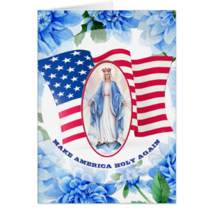 LAS DALIAS AZULES DE LA BANDERA AMERICANA