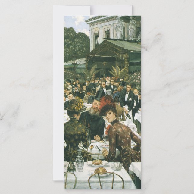 Las damas de artista de James Tissot, arte de moda (Anverso)