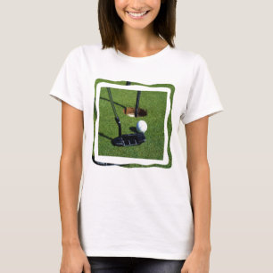 Las Damas De Golf Hacen Esa Camiseta De Par,