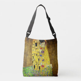 Las damas totan la bolsa con el beso de Klimt