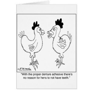 Las dentaduras del pollo