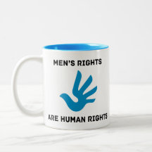 Las derechas de los hombres son taza de los