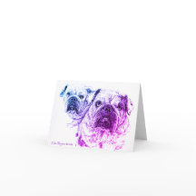 Las Divas Calvas: Tarjetas en Blanco