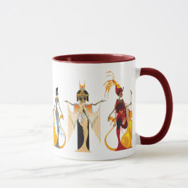 Las divas de las tazas de Egipto