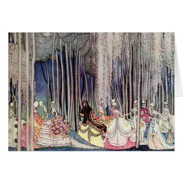 Las doce princesas bailarinas de Kay Nielsen (Anverso (Horizontal))
