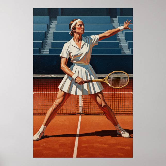 L'AS DU TENNIS (La pista de tenis) - Arte original (Frente)