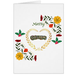 Las elegantes tarjetas navideñas de Feliz Navidad