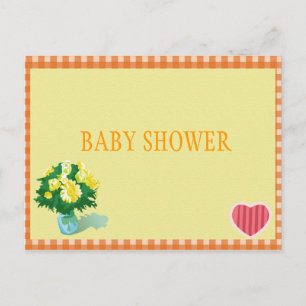 Las encantadoras invitaciones a la ducha de bebé d