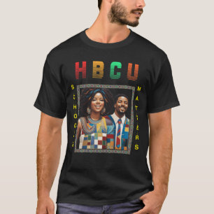 Las escuelas de HBCU importan camiseta Guay con mo