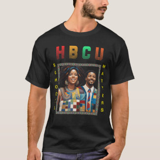 Las escuelas de HBCU importan camiseta Guay con mo