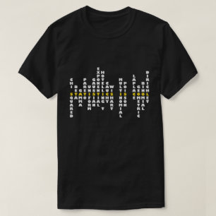 Las estadísticas son camiseta fresca (el color