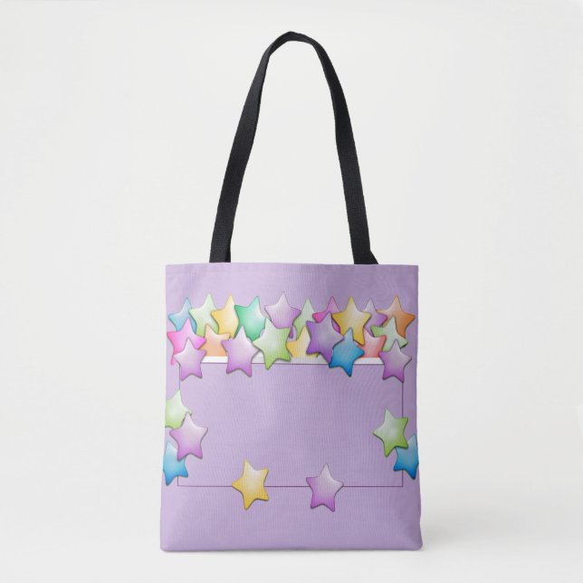 Las estrellas son una bolsa para personalizar (Anverso)