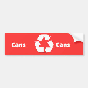 Las etiquetas de la papelera de reciclaje para las