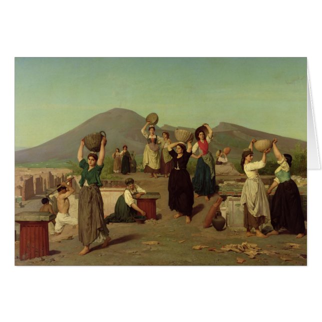 Las excavaciones en Pompeya, 1865 (Anverso (Horizontal))