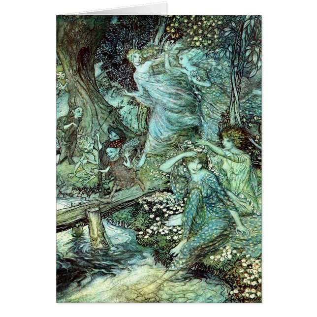 Las fábricas de Arthur Rackham, azul (Frente)