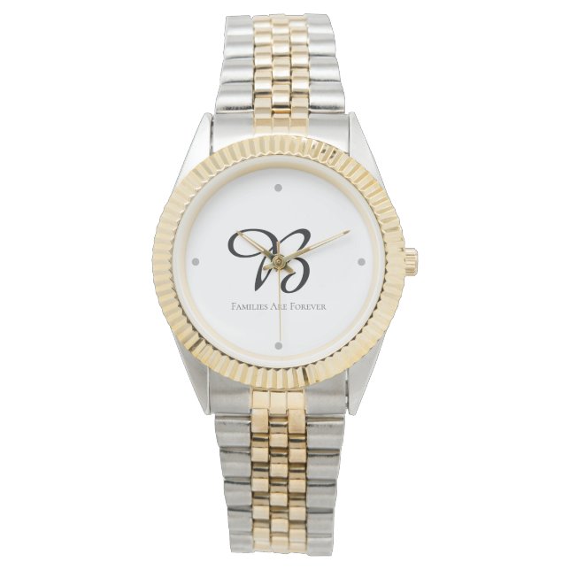 Las familias son para siempre un reloj de pulsera  (Anverso)