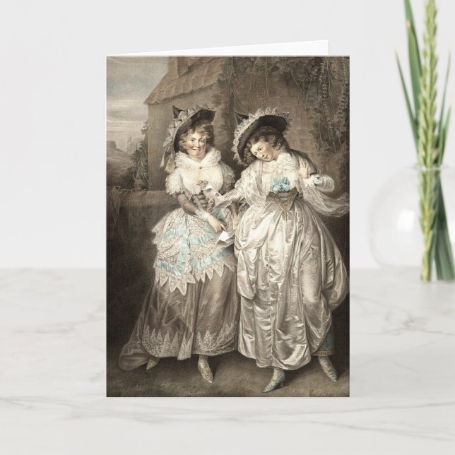 Las felices esposas de Shakespeare de la tarjeta (Anverso)