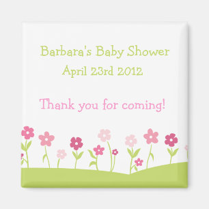 Las flores de la primavera le agradecen imán -