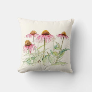 Las flores lanzan almohada