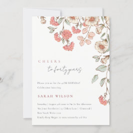 Las Flores Rosadas Vieron Cualquier Invitación De 