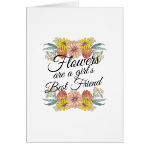 Las flores son el mejor amigo de los Chicas - Zinn