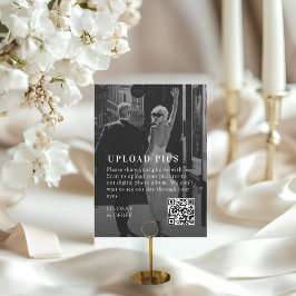 ¡LAS FOTOS OCURREN!Código QR Foto de Boda en Tende
