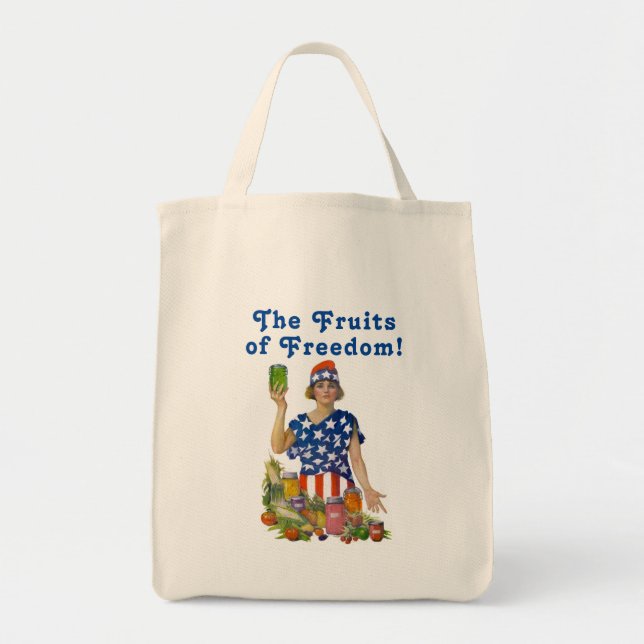 ¡Las frutas de la libertad! Bolsa de panceta (Frente)