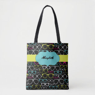 Las gafas de los vidrios personalizaron la bolsa