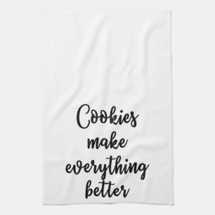 Las galletas hacen todo una mejor toalla