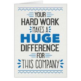 Las gracias, su trabajo duro diferencian enorme