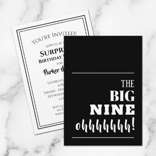 Las GRANDES invitaciones a la fiesta de cumpleaños