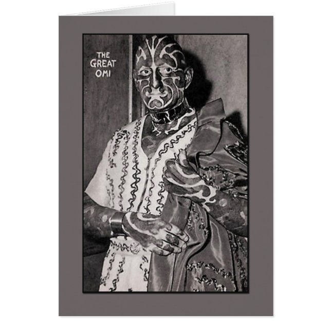 Las grandes tarjetas del ejecutante de circo del (Frente)