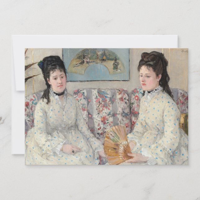 Las hermanas | Berthe Morisot (Anverso)