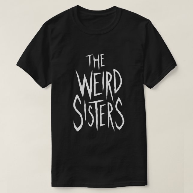 Las Hermanas Extrañas - Camiseta Clásica Blanca (Diseño del anverso)