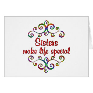 Las hermanas hacen especial la vida