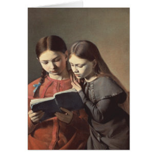 Las hermanas Signe y Enriqueta del artista