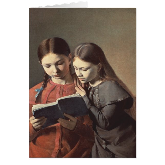 Las hermanas Signe y Enriqueta del artista (Frente)