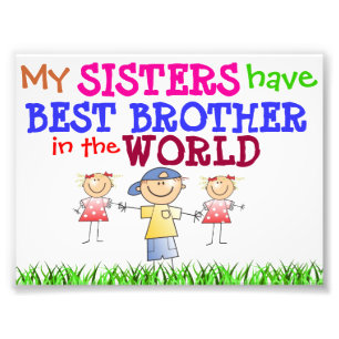 Las hermanas tienen mejor foto de Brother