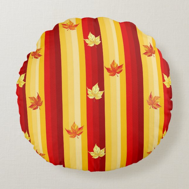 Las hojas de otoño arrojan almohada (Anverso)