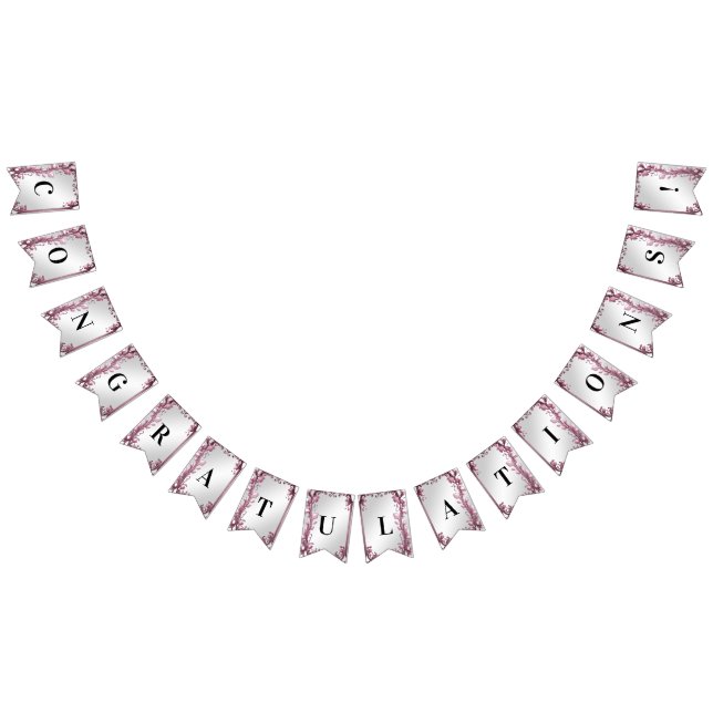 Las hojas rosadas florecen con la bandera de la ba (Todo)