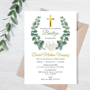 Las hojas verdes son una invitación al bautismo en